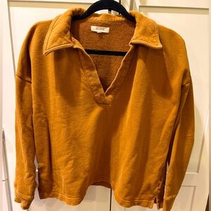 Rust Orange Pullover Sweater